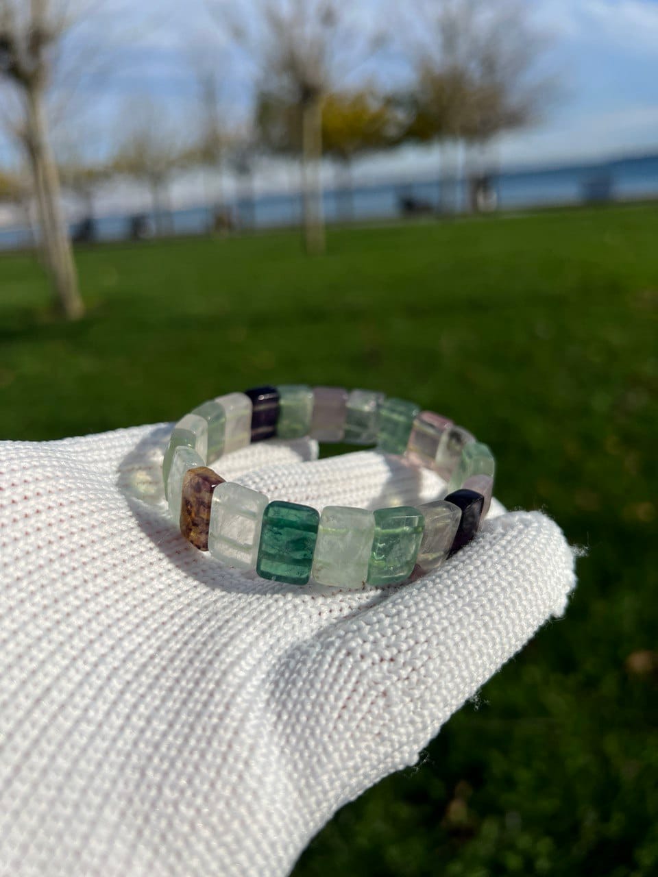 photo_6003513893919506486_y (1) Kare Kesim Florit bileklik - Görsel 1