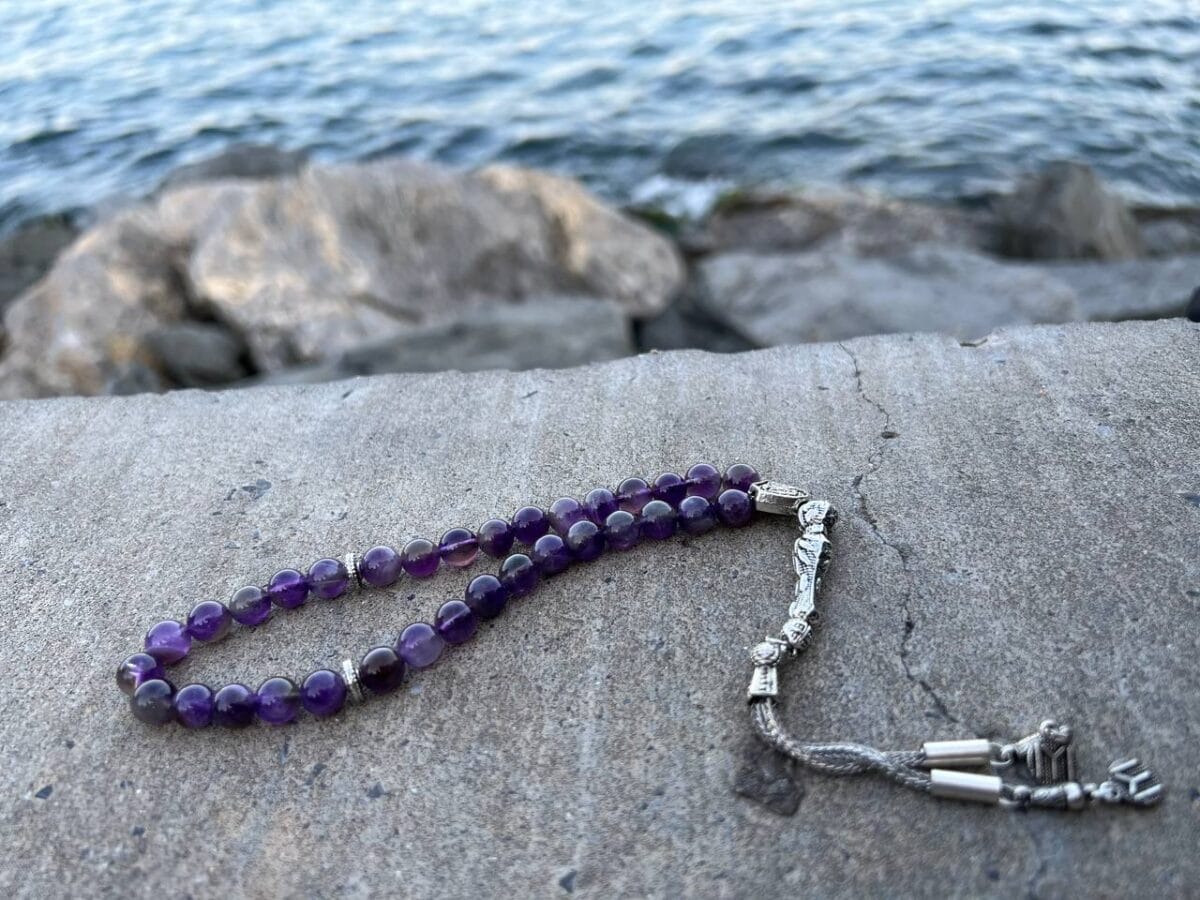 Amatist 33'lü tesbih - Görsel 2