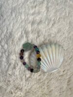 kare kesım orta süslü florit bileklik - Görsel 2