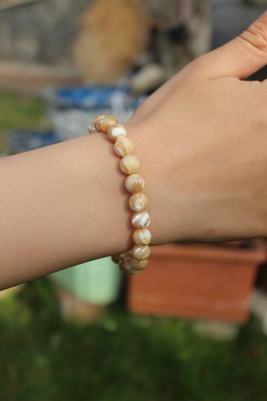 photo_6014599221690352706_y Sedef Taşi bileklik - Görsel 1