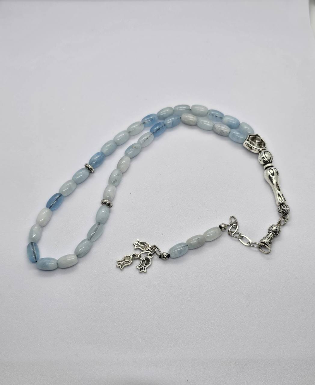 5895402403073738116 AKUAMARİN 33'LÜ TESBİH - Görsel 1