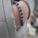 8MM MAVİ MERCAN BİLEKLİK