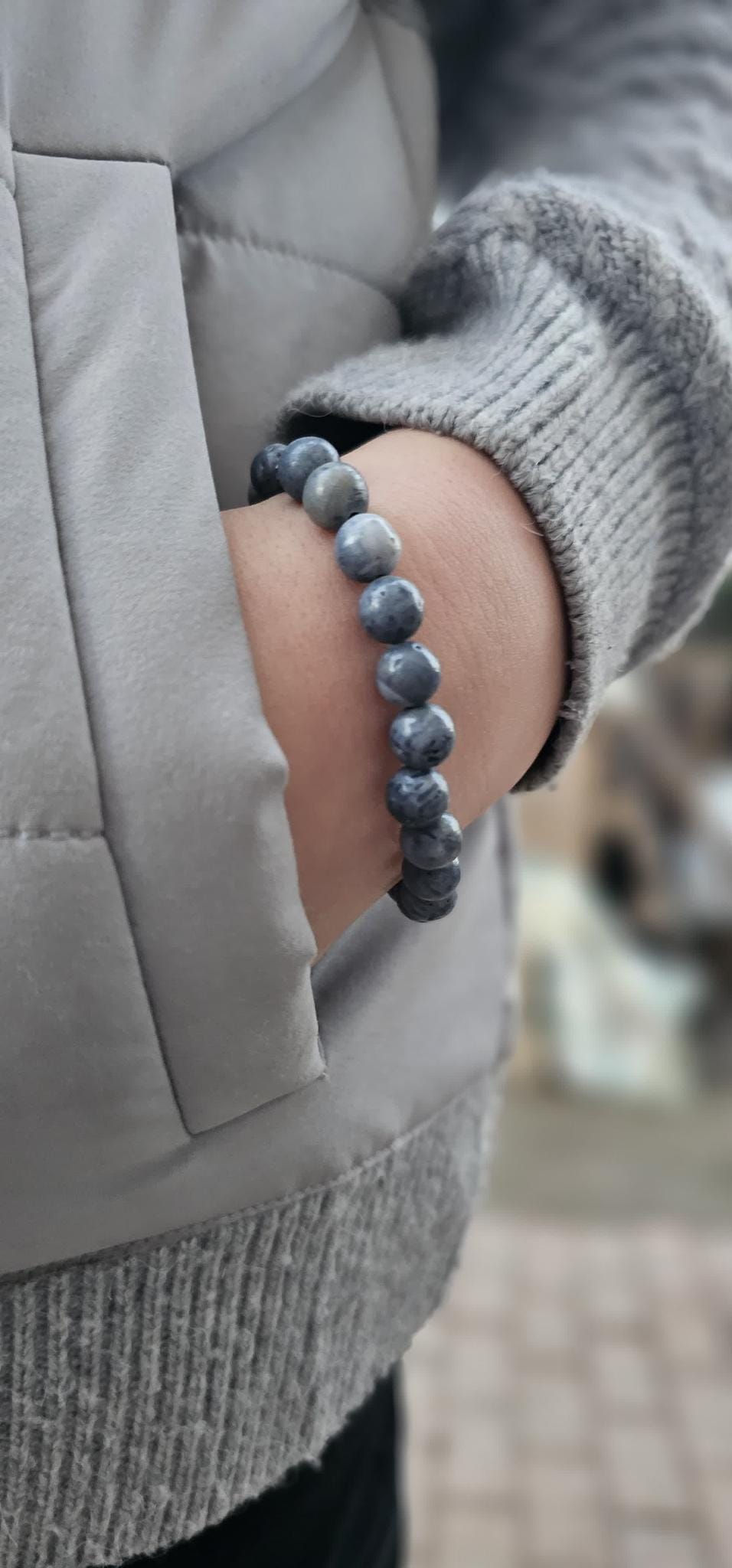 WhatsApp Görsel 2024-12-28 saat 01.22.01_84a66da6 8MM MAVİ MERCAN BİLEKLİK - Görsel 1