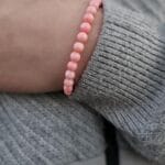 6MM ORJİNAL BOYASIZ MERCAN BİLEKLİK