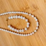 6mm inci kolye ve 10mm inci bileklik seti