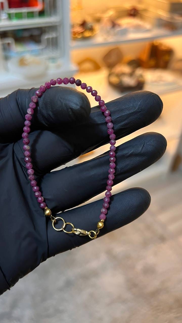 IMG_0503 2-3 mm Yakut bileklik - Görsel 1