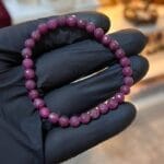 6 mm Yakut bileklik (kıymetli taşlardan)