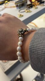 Hümâ model 8 mm inci bileklik - Görsel 2