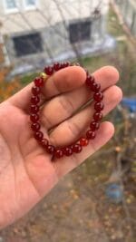 Kırmızı Akik Bileklik - Görsel 2