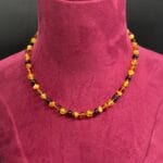 40 cm bebek kehribar kolye