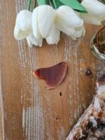 Akik taşı gua sha (Yüz masaj aleti) - Görsel 3
